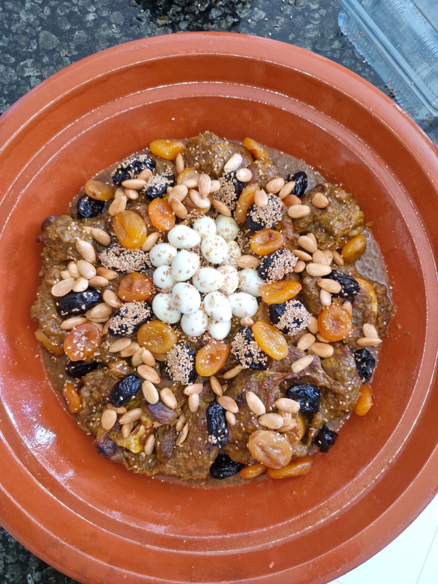 Tajine de viande aux fruits secs