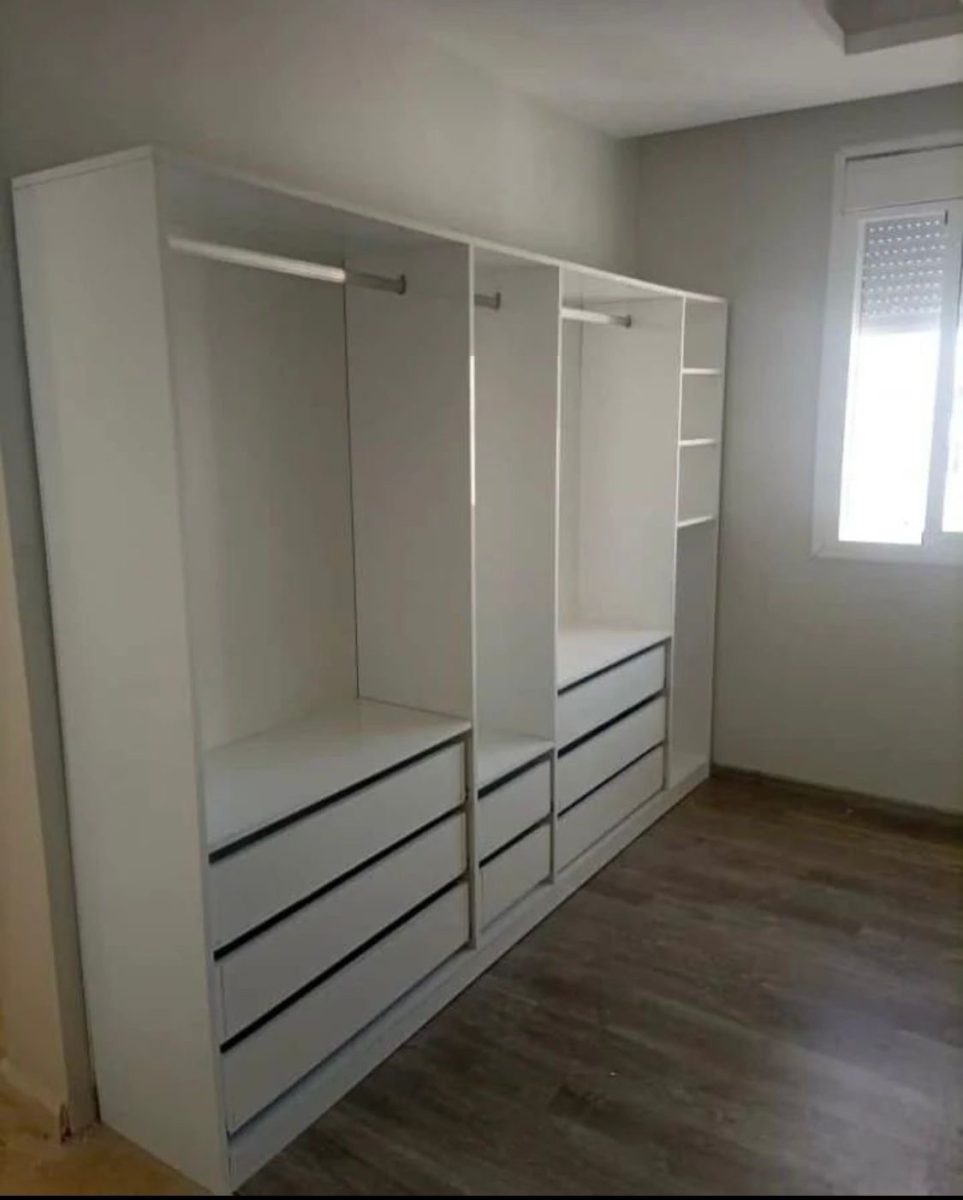 Dressing blanc en mélaminé