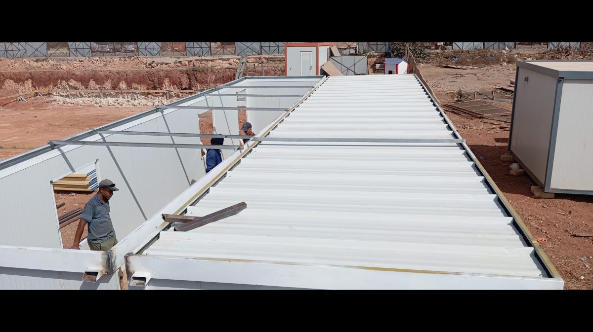 Assemblage de bâtiment modulaire