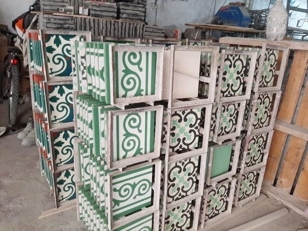 Atelier de carreaux de ciment
