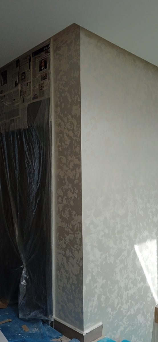 Finition murale décorative nacrée a Sale