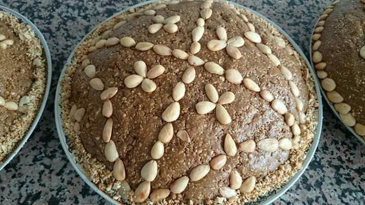 Gâteaux ronds aux amandes