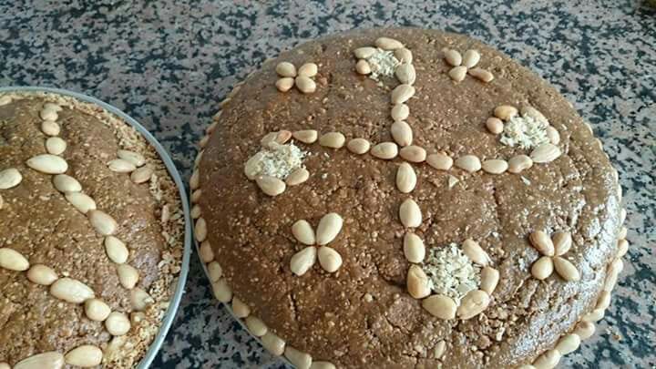 Gâteaux aux amandes décorés