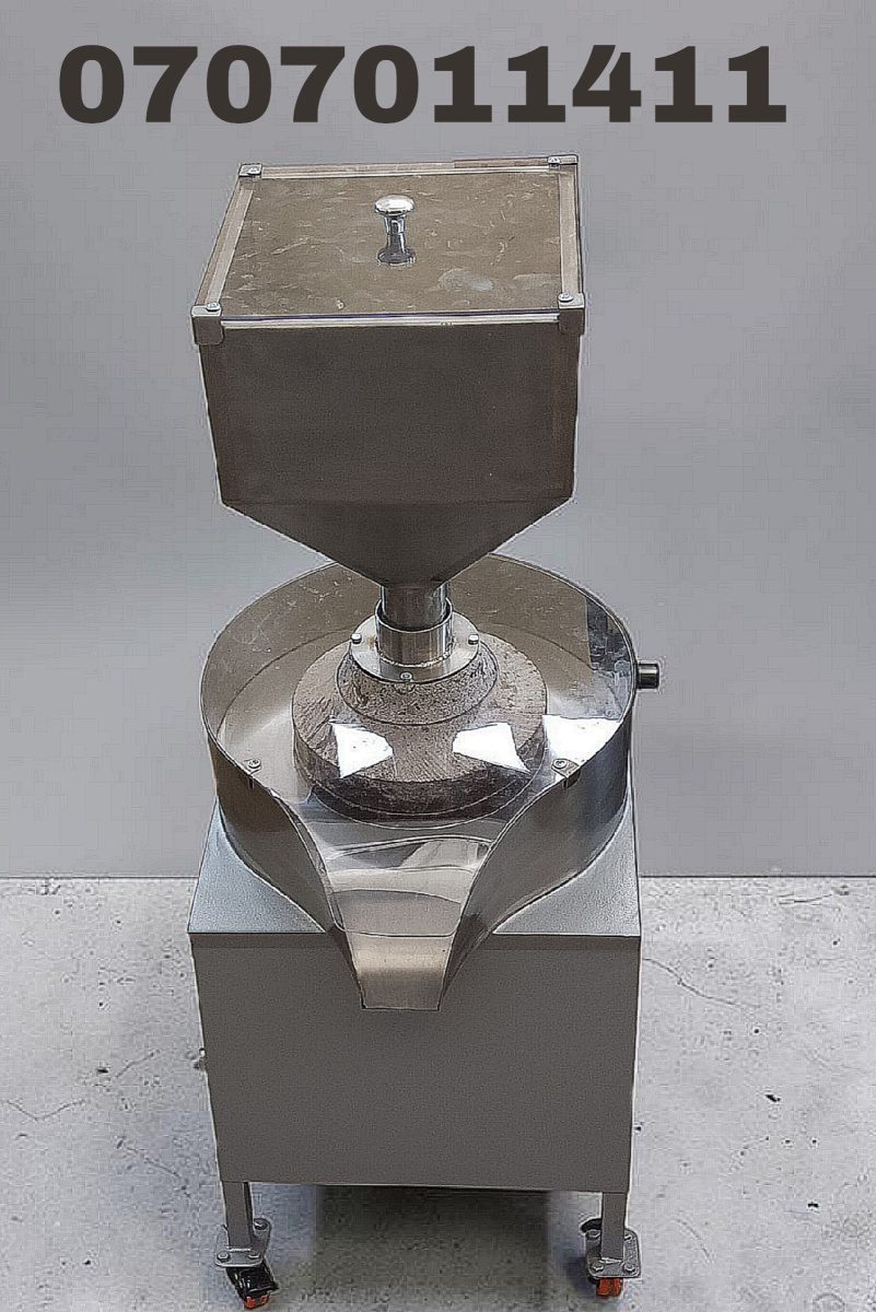 Moulin à meule et trémie inox