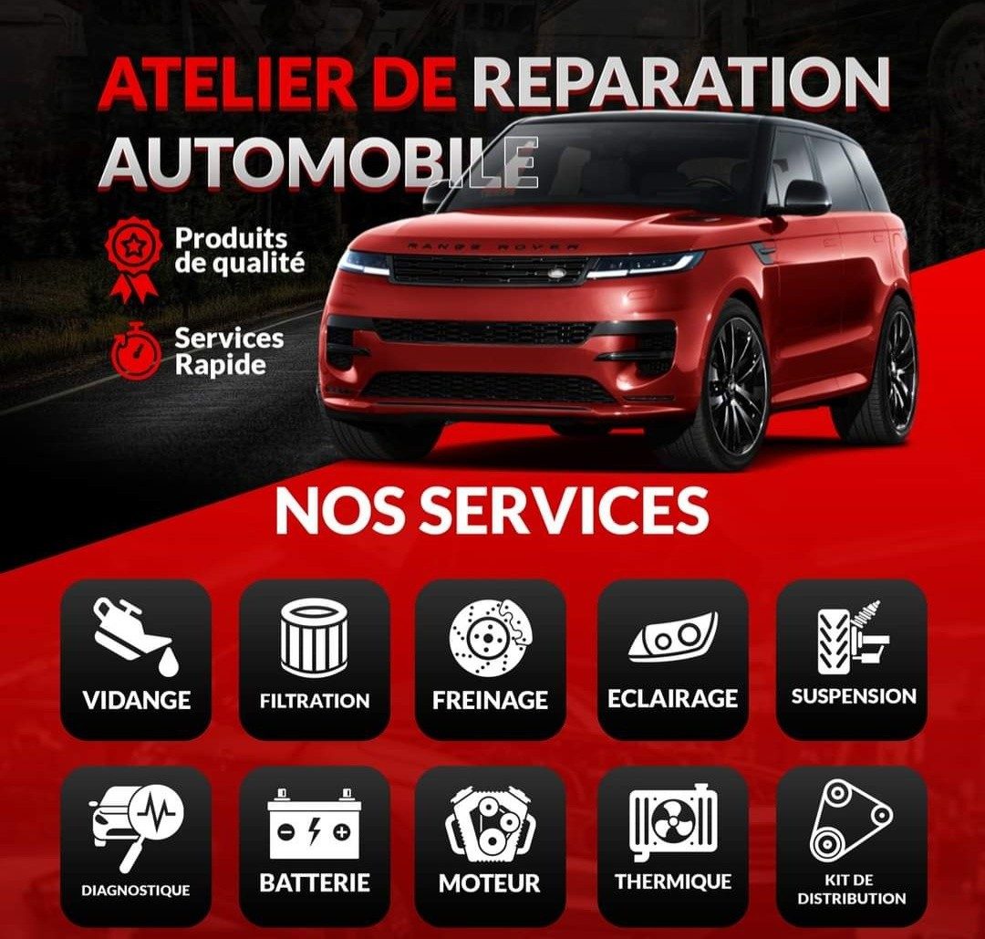 Visuel de présentation d'un atelier automobile