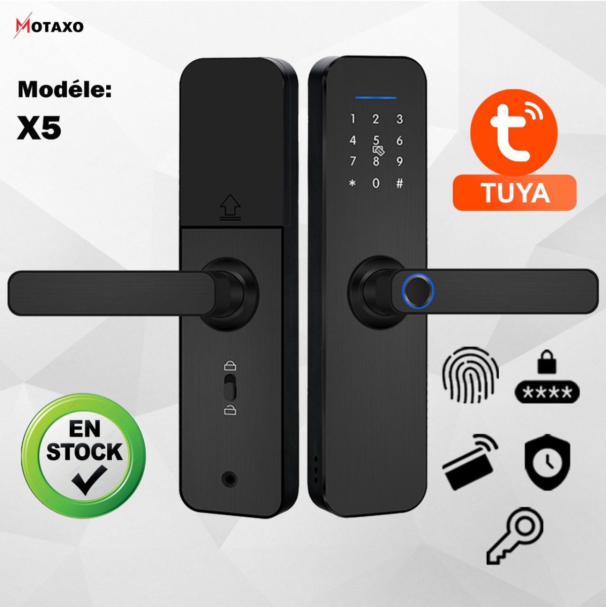 Visuel produit d'une serrure connectée