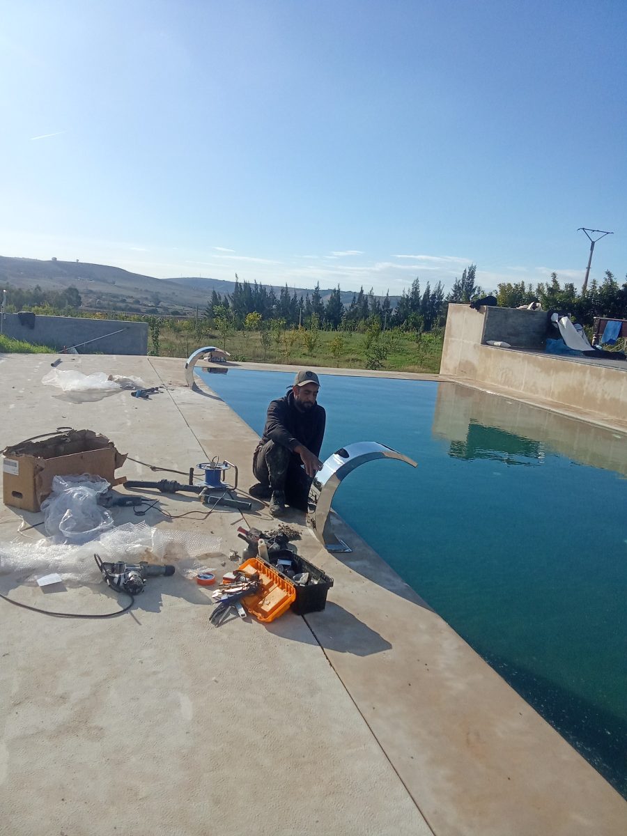 Plombier, Piscine à Rabat — رضوان الشطيبي