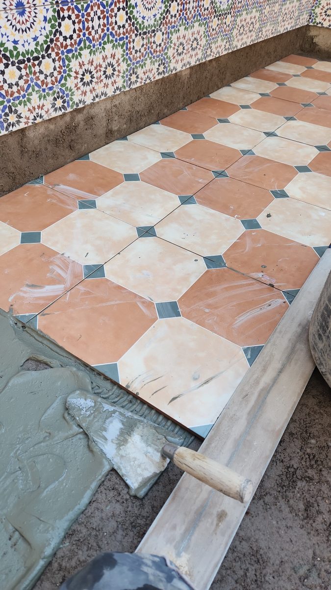 Carrelage à Marrakech — اهروش محمد