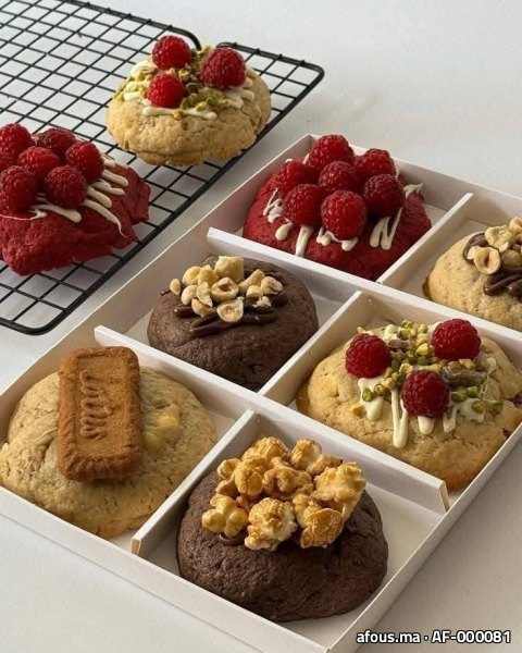 Assortiment de cookies garnis