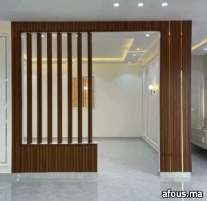 Ensemble de chambre en mélamine bois clair, expose — El Jadida