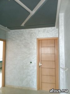 Finition décorative nacrée grise — Oujda