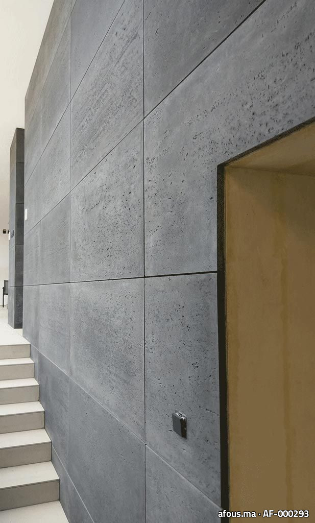 Panneaux muraux effet béton gris — Casablanca