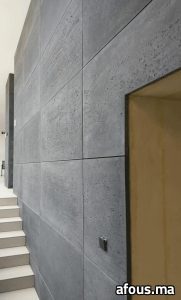 Panneaux muraux effet béton gris — Casablanca