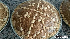 Gâteaux ronds aux amandes — Agadir