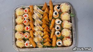 Plateau de mises en bouche variées — Rabat