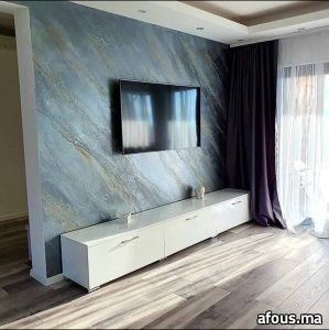 Peinture / Tadelakt · Témara