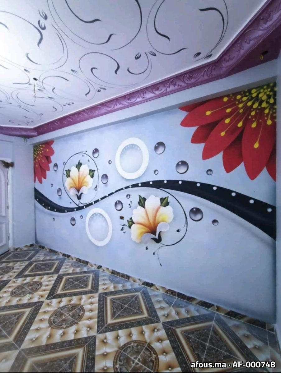 Peinture / Tadelakt · Témara