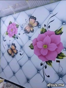 Peinture / Tadelakt · Témara