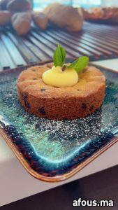 Moelleux aux pépites de chocolat à la crème — Meknès